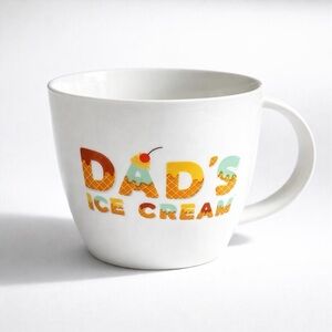 Joseph White Ceramic Dads Ice Cream Mug